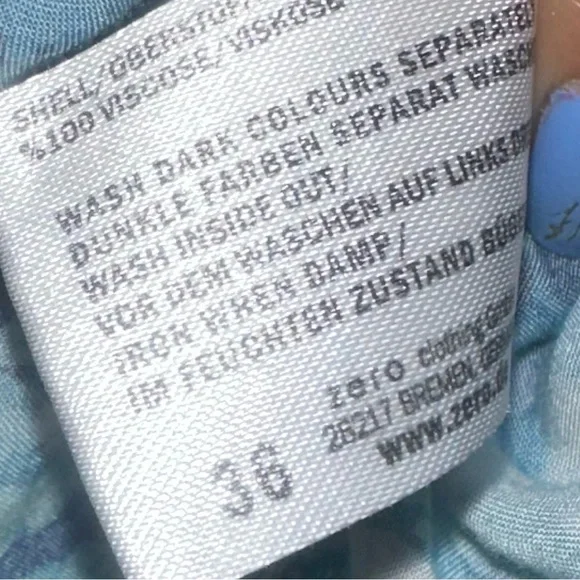 zero Button Down Top Size S - Picture 6 of 7